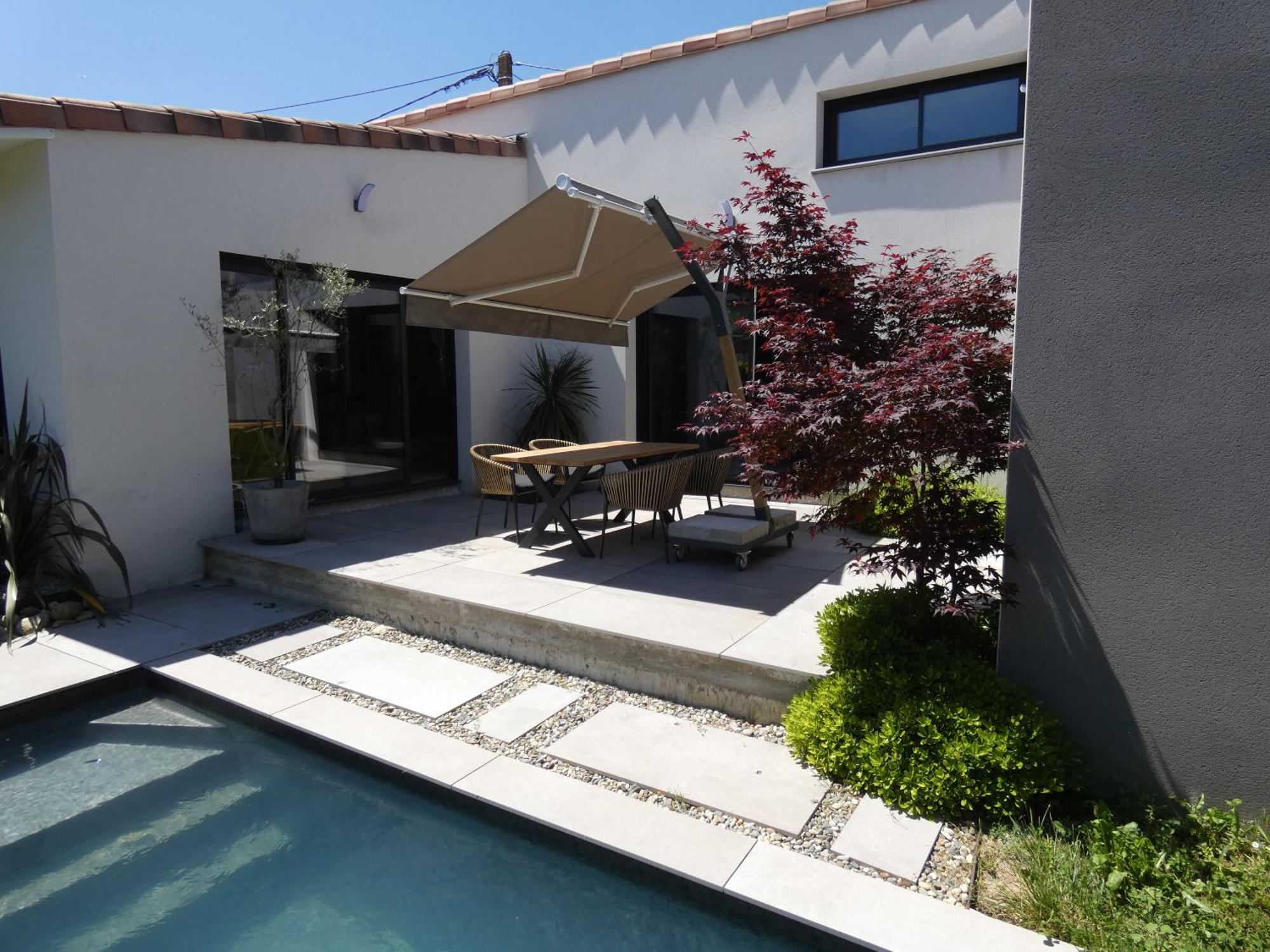 Villa Moderne Avec Piscine ألبي المظهر الخارجي الصورة
